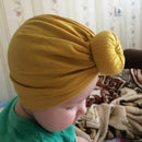 1 PC Fashion Donut Baby Hat Newborn Elastic Cotton Baby Beanie Cap Multicol L6F4