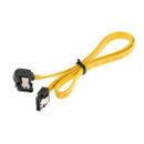 SATA Data Transmission Cable III With 500Mm Latch Lock Directly To The Right