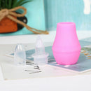 Beauty  Baby Nasal Vacuum Mucus Suction Aspirator Soft Tip Runny Nose Cleaner LJ