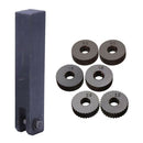 Steel Knurling Knurling Tool Wheels Linear Knurling Kit Pitch 0.5