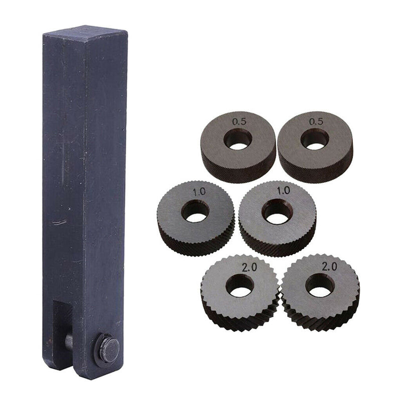 Steel Knurling Knurling Tool Wheels Linear Knurling Kit Pitch 0.5