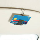 2 in 1 Car Glasses Clip Auto Sun Visor Air Vent Sunglasses Fastener HolderÃ‚Â  A