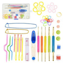 Double-head Knitting Needle Tool Aluminum Crochet Hook Needlework Craft Set