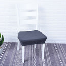 4X Waterproof Stretch Dining Chair Seat Cover Wedding Banquet 40-50cm Grey