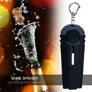 Creative Spring Cap Catapult Launcher Portable Bar Wine Beer Bottle Opener