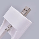 3 Slots USB Battery Charger Smart Charging For High Quality Rechargeable Bat.kz