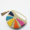 Shoulder IG8S Women Bag Bag Multicolored Straw Beach Handbag Semicircular Bags