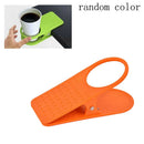 Universal Clip On Coffe Cup Holder Desk Table Beverage Non-Slip Stand Grip Hot