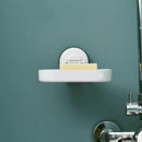 Stainless Steel Kitchen Bathroom Shower Shelf Storage Suction Basket Rac AME
