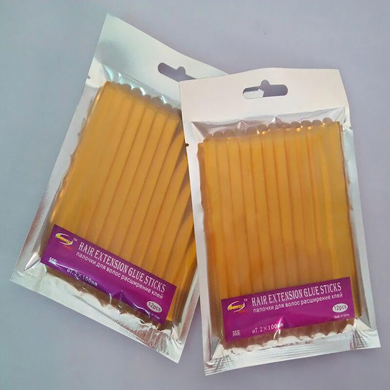 New Yellow 12 x Professional Keratin Glue Sticks for Human Hair Extension