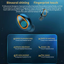 Mini Invisible Wireless Earbud Headphones Stereo HiFi with Mic for Sports In-Ear