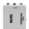 HDMI to RCA Video Audio Set-Top Box 1080P HDMI2AV Adapter Converter