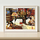 DIY Full Drill Round Diamond Painting Cross Stitch Mosaic Kit (Cat-t391)