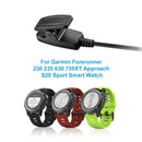 USB Clip Charging Charger Data Cable For Garmin forerunner 230 235 630 Watch