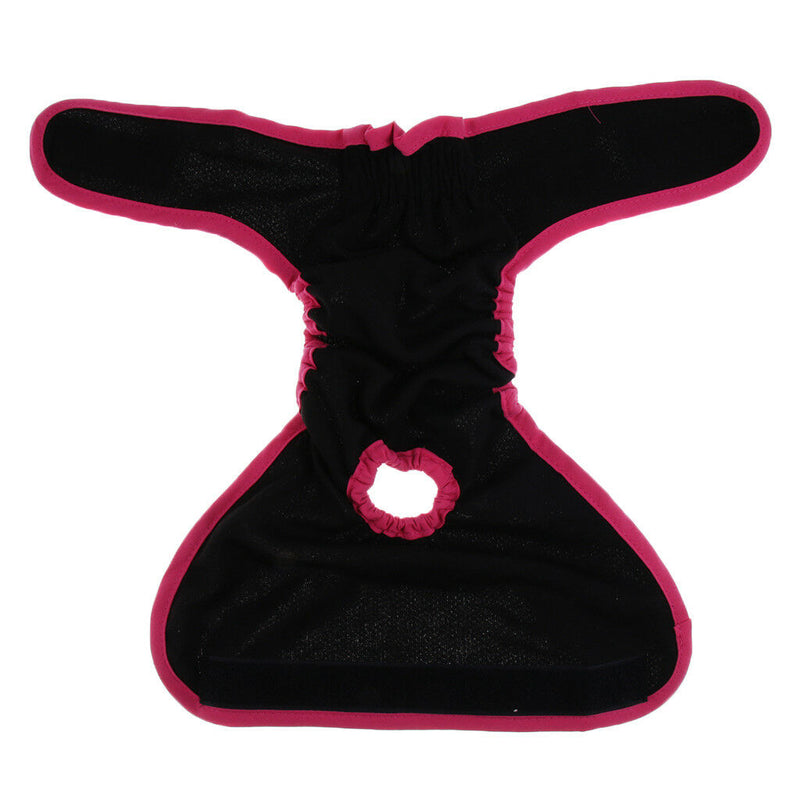2 Pcs Female Dog Diapers Sanitary Pantie Pant Reusable Dog Diapers Wrap L/XL