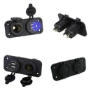 12V Car Cigarette Lighter Socket Splitter Dual USB Power Adapter Charger Uk Sell