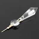 10x Chandelier Clear Artificial Crystal Lamp Prism Hanging Drop Pendant Set L9J2