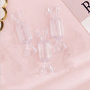 New Hot Transparent Candy Shape Mini Storage Box Earrings Stud Earrings Ring BME