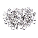 50x 22mm diamante Acrylic crystal upholstery headboard buttons nail