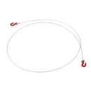 1/10 RC car Crawler Steel Tow Rope with Hooks for SCX10 Wraith Axial D90 To