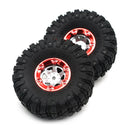 1:12 RC Truck Crawlers 100mm Rubber Tires Tyres with Wheel Hex 4X for Wltoy