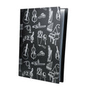 Pack of 2x Music Score Folder Musical Note for Music Lovers A4 Size