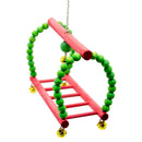 Pet Cage Hanging Swing Toys Ladder Stand Perch For Small To Large Birds