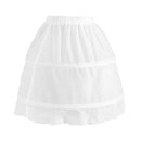 Kids 2 Hoop A-Line Petticoat Underskirt Wedding Flower Girls Short Crinoline