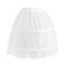 Kids 2 Hoop A-Line Petticoat Underskirt Wedding Flower Girls Short Crinoline