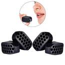 2 Sets of Jaw Jawline Fitness Exercise Ball Face Lift Double Chin Reducer Black