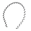 Fashion Spiral Waved Sports Hairband Men Women Hair Hoop Headwear (1pc) A