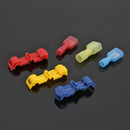 280pcs T Type Electrical Cable Connectors Insulated Wire Terminal Crimp Kit A