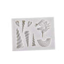 unicorns cloud horn ears silicone molds Decorating Cupcake Gumpaste fondant ^