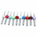 10 Pcs 0.3mm-1.2mm PCB Print Circuit Board Tip Spiral Flute Carbide Micro-D D6L2