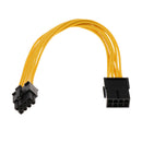 1pc 8-pin To 8-pin PCIe Power Converter Cable For Video Card Splitter Wire