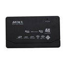 USB 2.0 Super Speed Card Reader 6 Card Slot SD / XD / MMC / MS / CF / SDHC  D9X1
