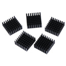 5pcs 25*25*10mm Aluminum Cooler Radiator Electronic Chip Heats ME