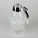 Kitchen Acrylic 1 Cup Bee Hive Honey Syrup Dispenser Jar With Trigger Stand