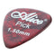 Alice 20x 1.5mm Smooth Colorful Celluloid Guitar Picks Plectrum