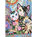 5D DIY Full Drill Diamond Painting 2 Cats Cross Stitch Embroidery Mosaic