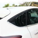 Car Rear Window Blinds Side Louvers Vent For Ford Focus ST RS MK3 2012-2018