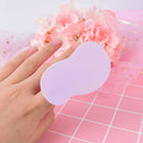 nail art painting s shape silicone mixing palette diy manicure tool new  Z