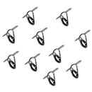 Ceramic Eye Rings Fishing Rod Guides Tips Parts Tip Tops Repair DIY Set Kits