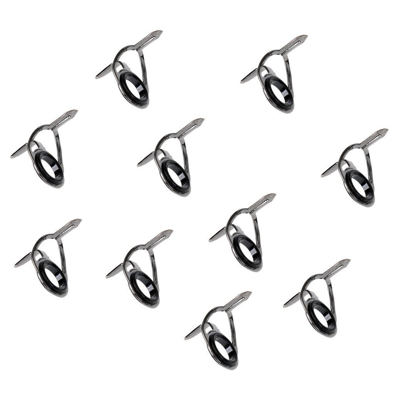 Ceramic Eye Rings Fishing Rod Guides Tips Parts Tip Tops Repair DIY Set Kits