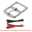 45mm X 35mm Stainless Steel Buckle For Horse Riding  Belt