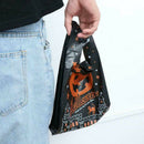100 x Halloween Vest Bag Shopping Bag Wholesale Portable Plastic Vest Packing