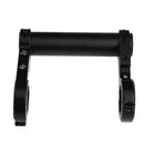 10cm Bicycle Light Holder Bike Handlebar Extender Lamp Phone Stand(Black)