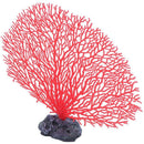 5.5" Height Red Soft Plastic Branch Coral Emulational Underwater Plant Deco