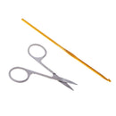 Portable Travel Home Sewing Kit Case Needle Thread Tape Scissor Button Set