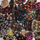 1pc Magic Butterfly Shape Wood Beads Stretchy Hair Styling Slide Clip Updo Combs